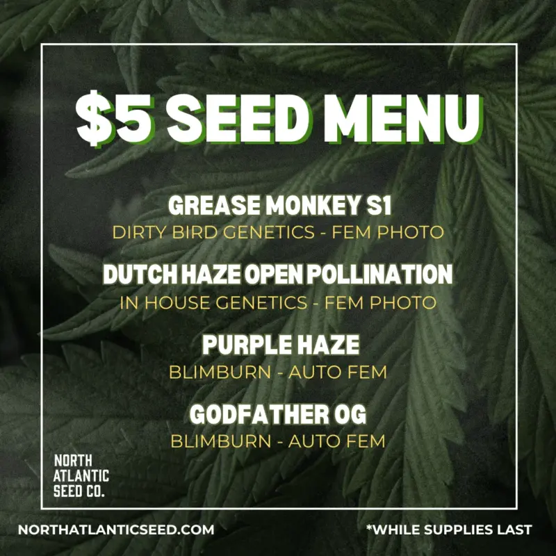 5 DOLLAR SEED MENU APRIL