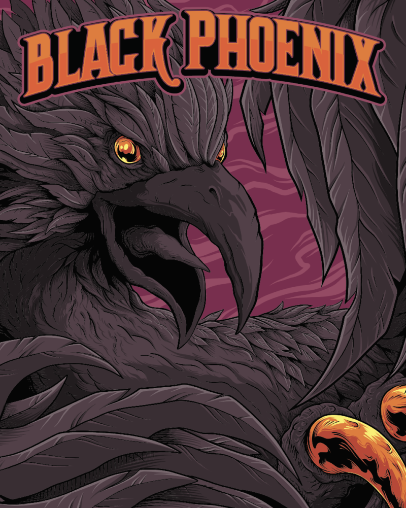 Black Phoenix Artwork