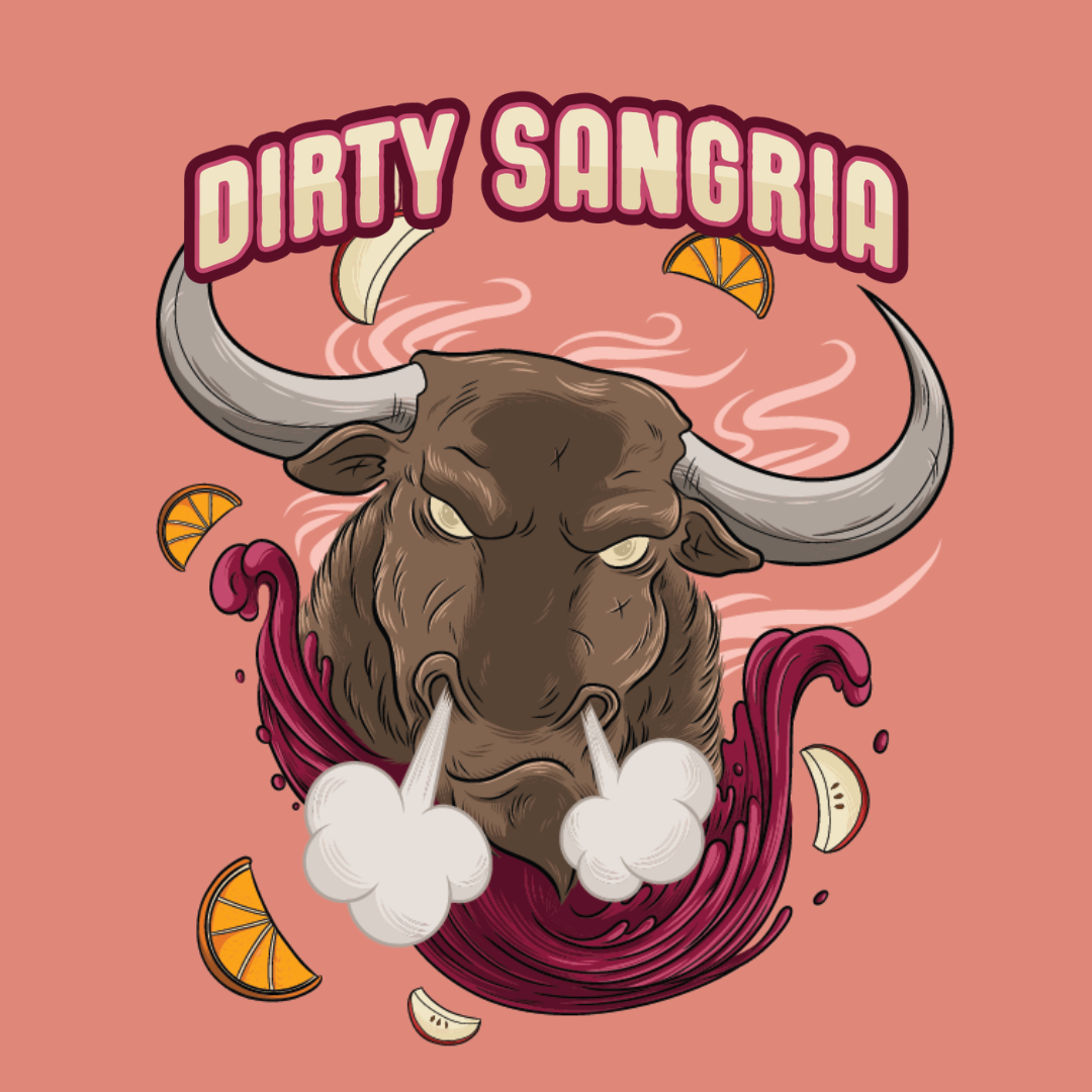 Dirty Sangria art dirty bird genetics