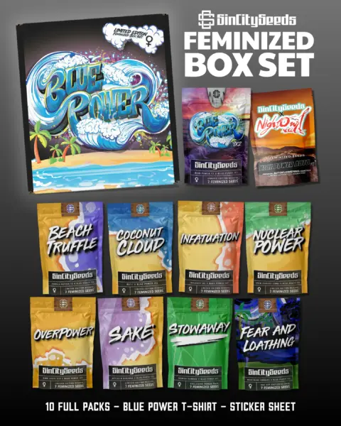 Blue Power Box Set > Sin City Seeds