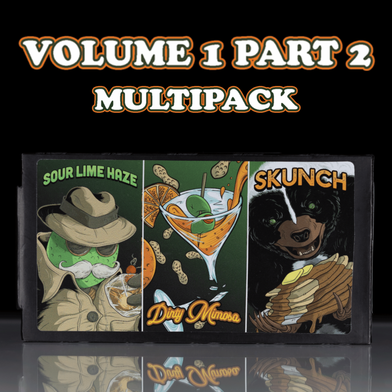 volume 1 part 2 multipack cannabis seeds by dirty bird genetics