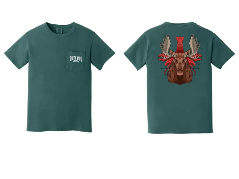 Dirty Bird Moose & Lobster T-shirt