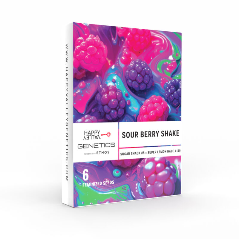 sour berry shake cannabis seeds by happy valley genetics