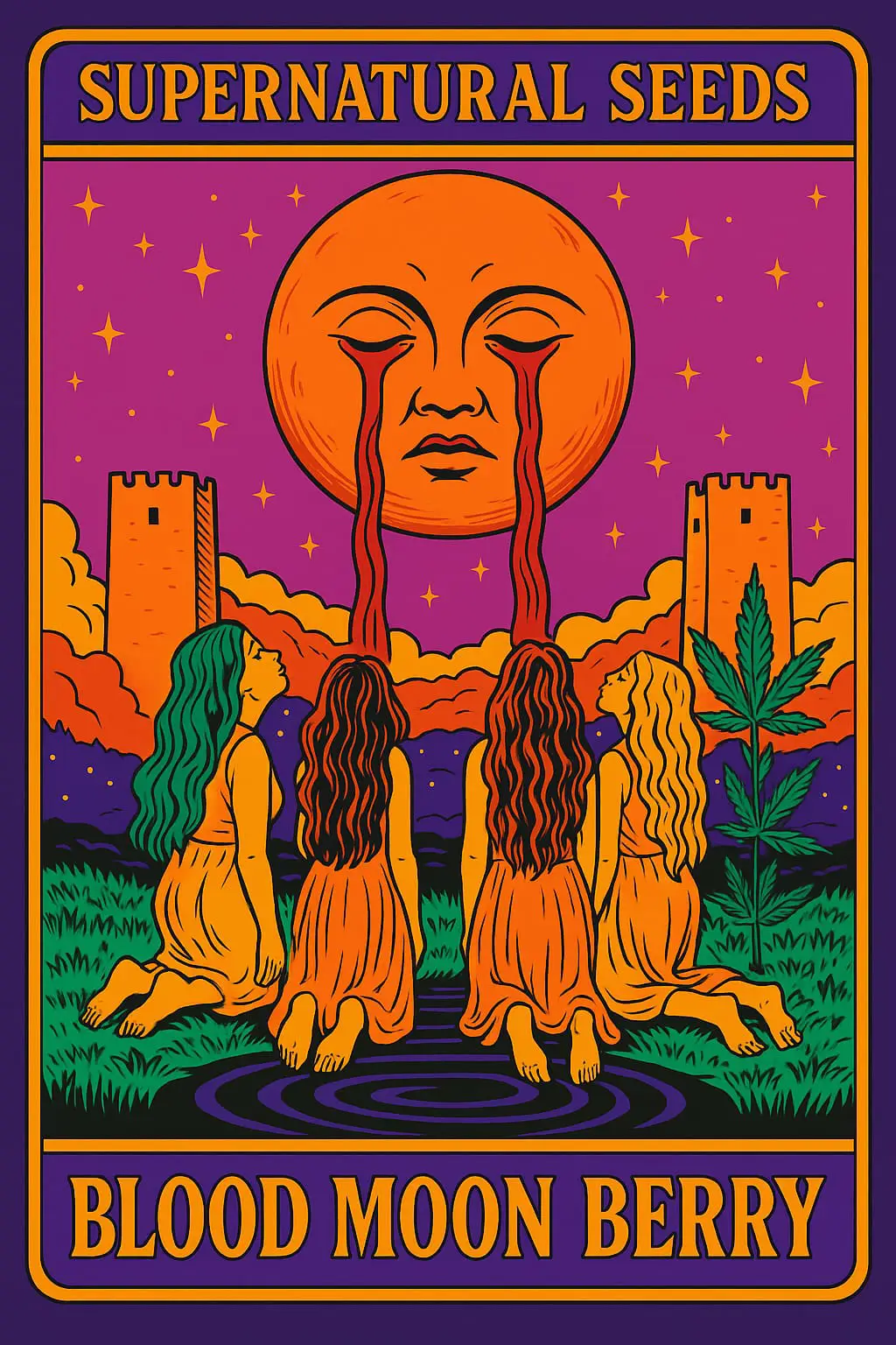 Blood Moon Berry Cannabis Seeds by Super Natural Seeds Blood Moon Berry Cannabis Seeds by Super Natural Seeds