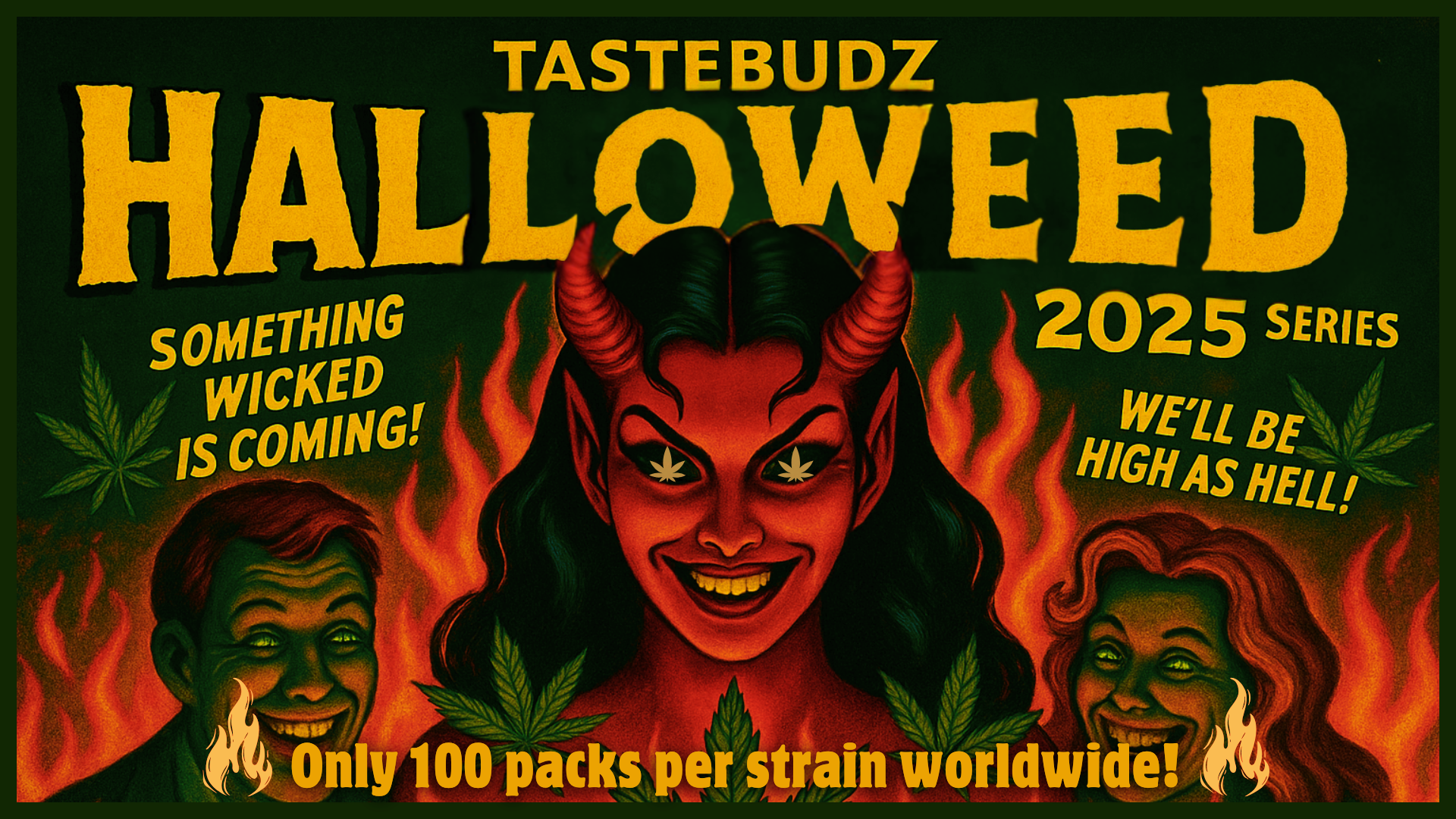 halloweed full set cannabis seeds by tastebudz halloweed full set cannabis seeds by tastebudz