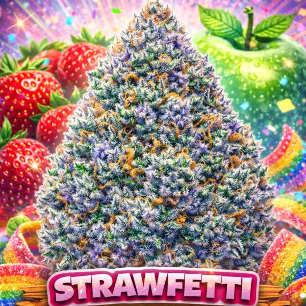 Strawfetti Cannabis Seeds by Eternal Cultivars