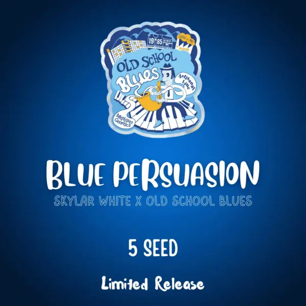 Blue Persuasion Cannabis Seeds by Mephisto Genetics