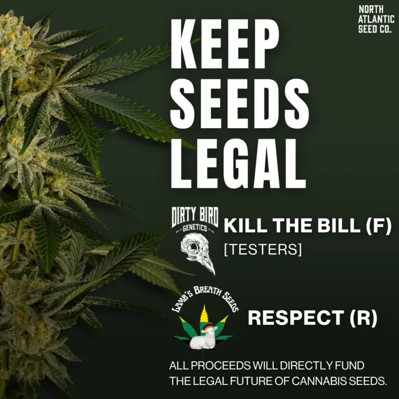 Keep Seeds Legal - Proceeds Go Towards Preserving Seeds