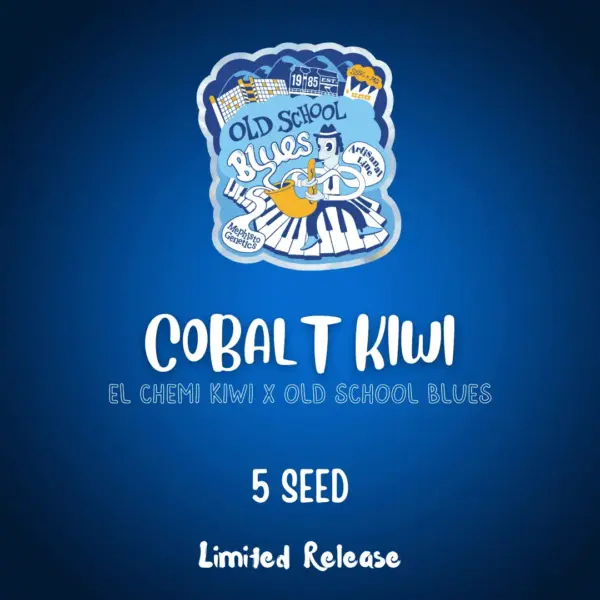 Cobalt Kiwi Cannabis Seeds by Mephisto Genetics
