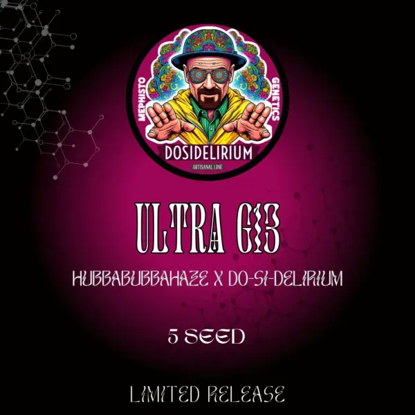 Ultra G13 Cannabis Seeds by Mephisto Genetics