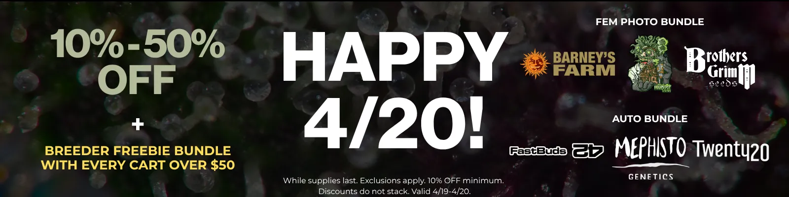 420 Specials banner