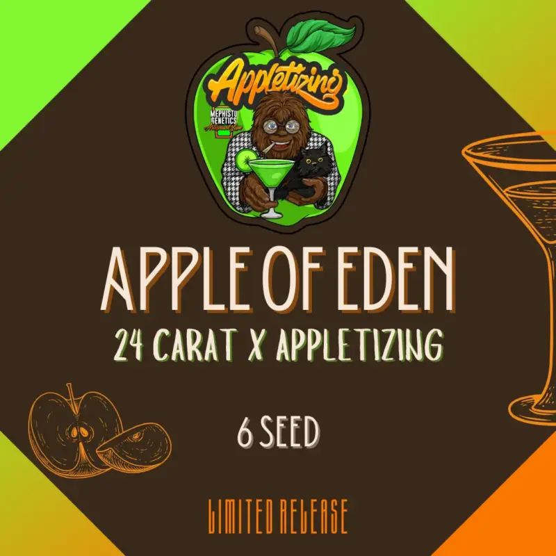 Apple of Eden Cannabis Seeds by Mephisto Genetics