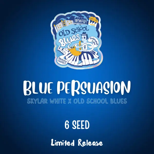 Blue Persuasion Cannabis Seeds by Mephisto Genetics