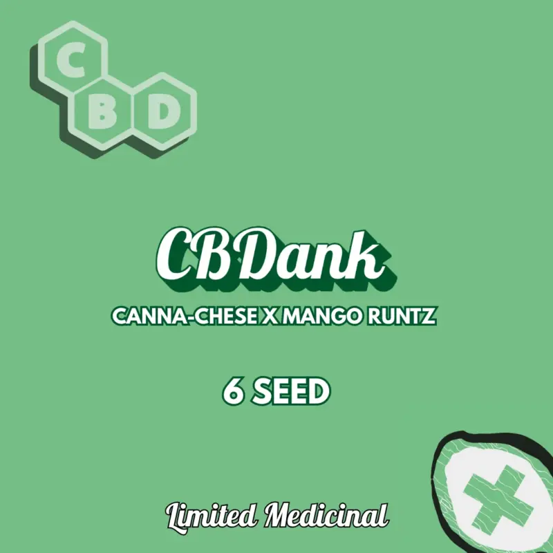 CBDank Cannabis Seeds by Mephisto Genetics
