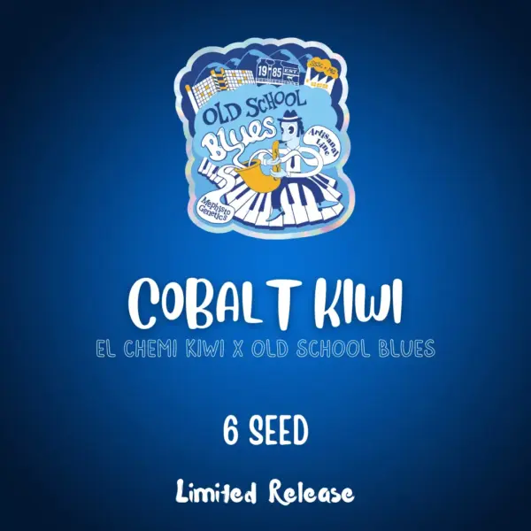 Cobalt Kiwi Cannabis Seeds by Mephisto Genetics