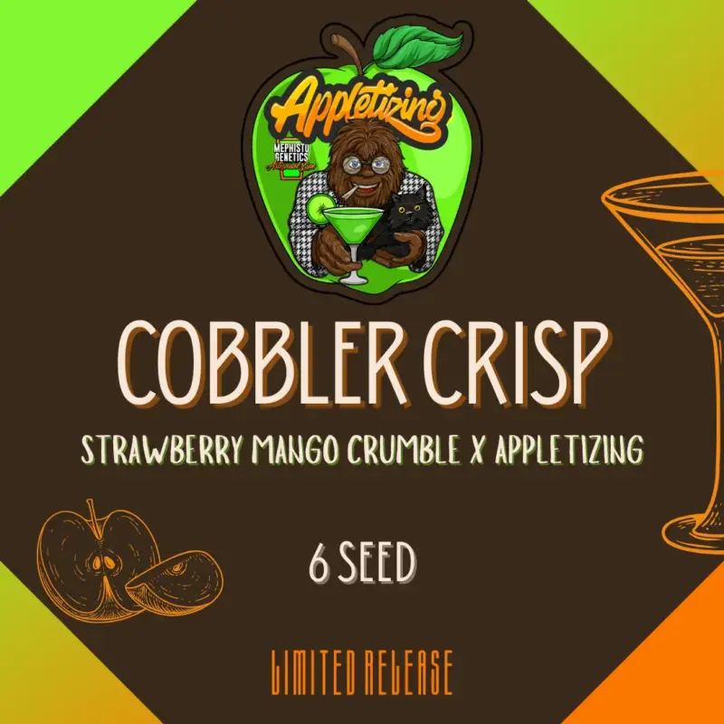 Cobbler Crisp Cannabis Seeds by Mephisto Genetics