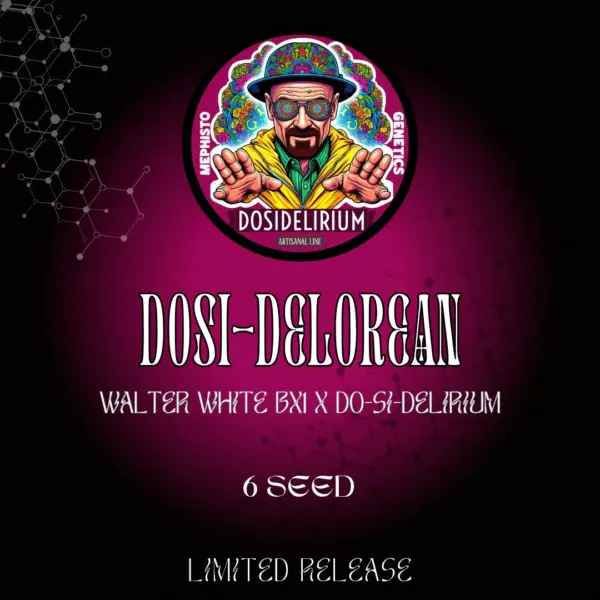 Dosi-DeLorean Cannabis Seeds by Mephisto Genetics