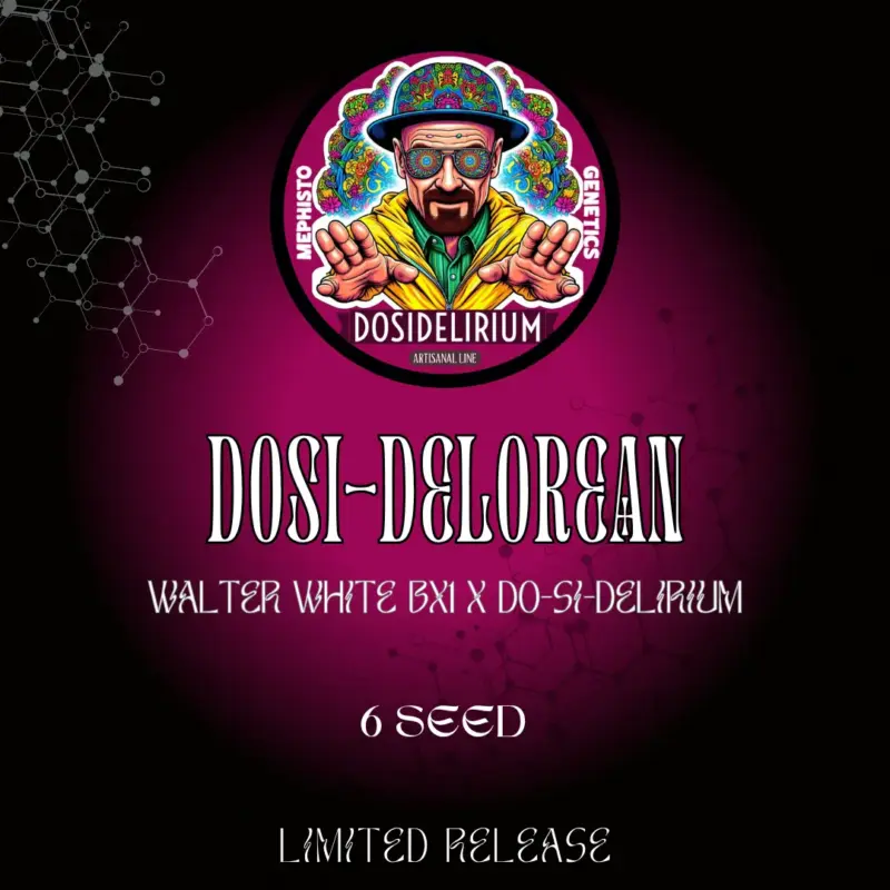 Dosi-DeLorean Cannabis Seeds by Mephisto Genetics