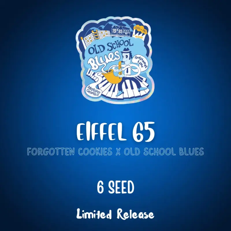 Eiffel 65 Cannabis Seeds by Mephisto Genetics