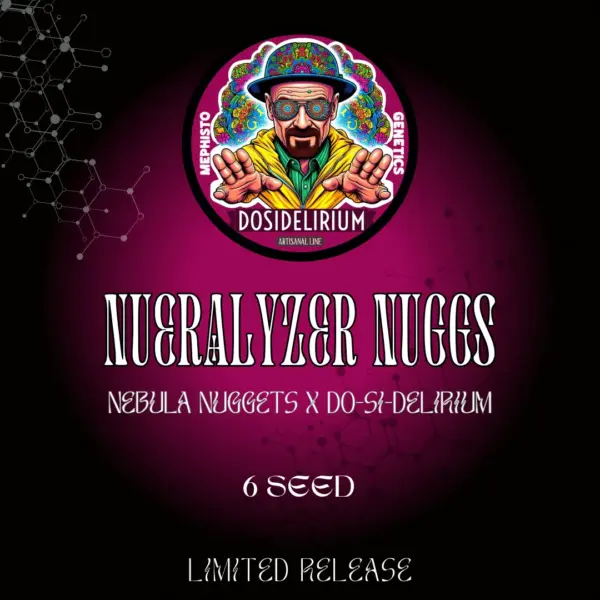 Nueralyzer Nuggs Cannabis Seeds by Mephisto Genetics