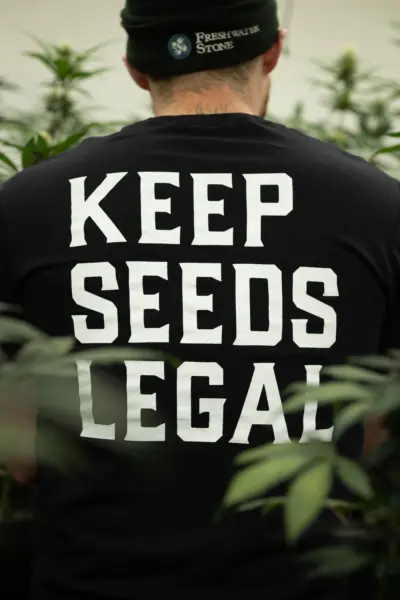 Keep Seeds Legal T-shirt 3