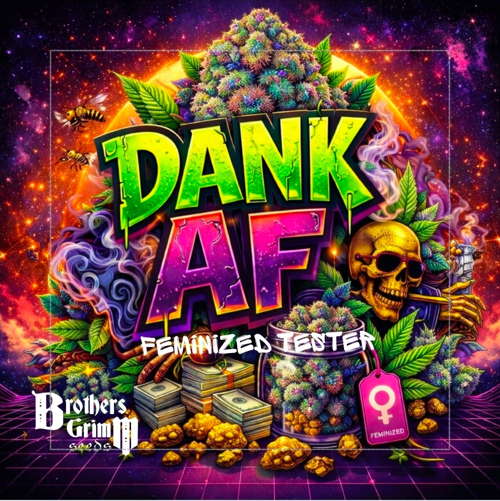 Dank AF Cannabis Seeds by Brothers Grimm Seeds
