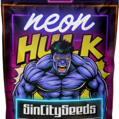 Neon Hulk Cannabis Seeds by Sin City Seeds
