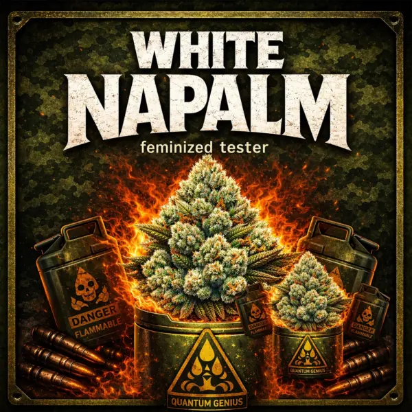 White Napalm Cannabis Seeds by Brothers Grimm Seeds