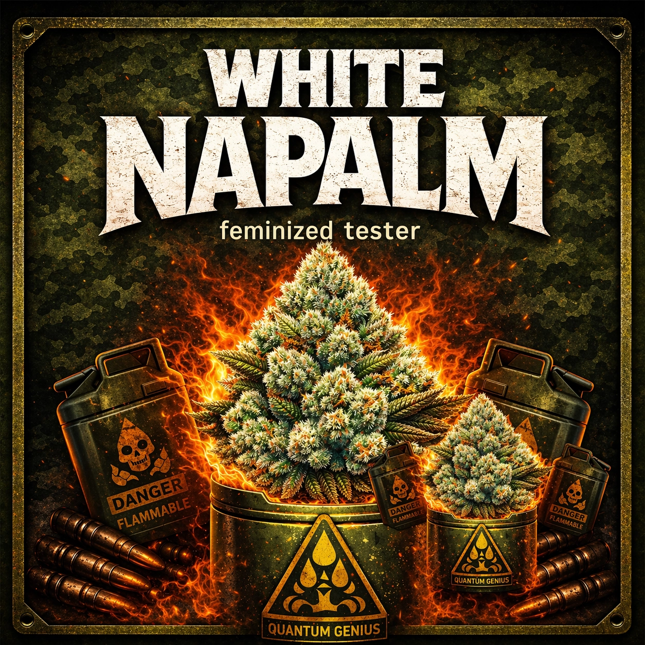 White Napalm Cannabis Seeds by Brothers Grimm Seeds