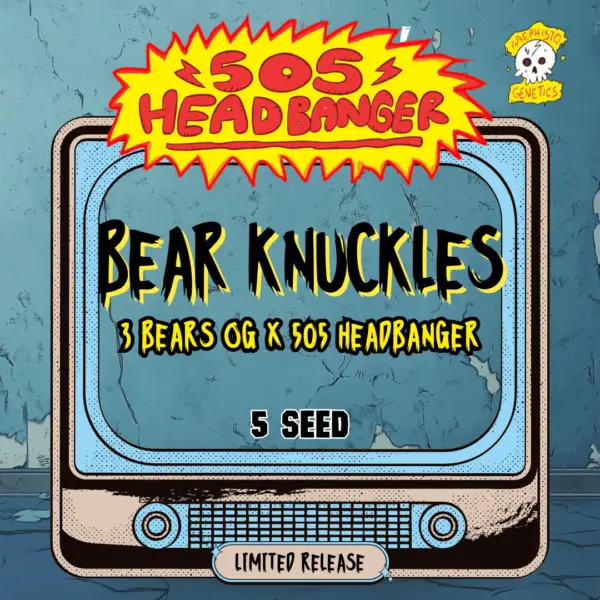 Bear Knuckles Auto Cannabis Seeds by Mephisto Genetics