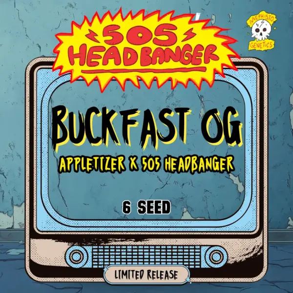 Buckfast OG Cannabis Seeds by Mephisto Genetics