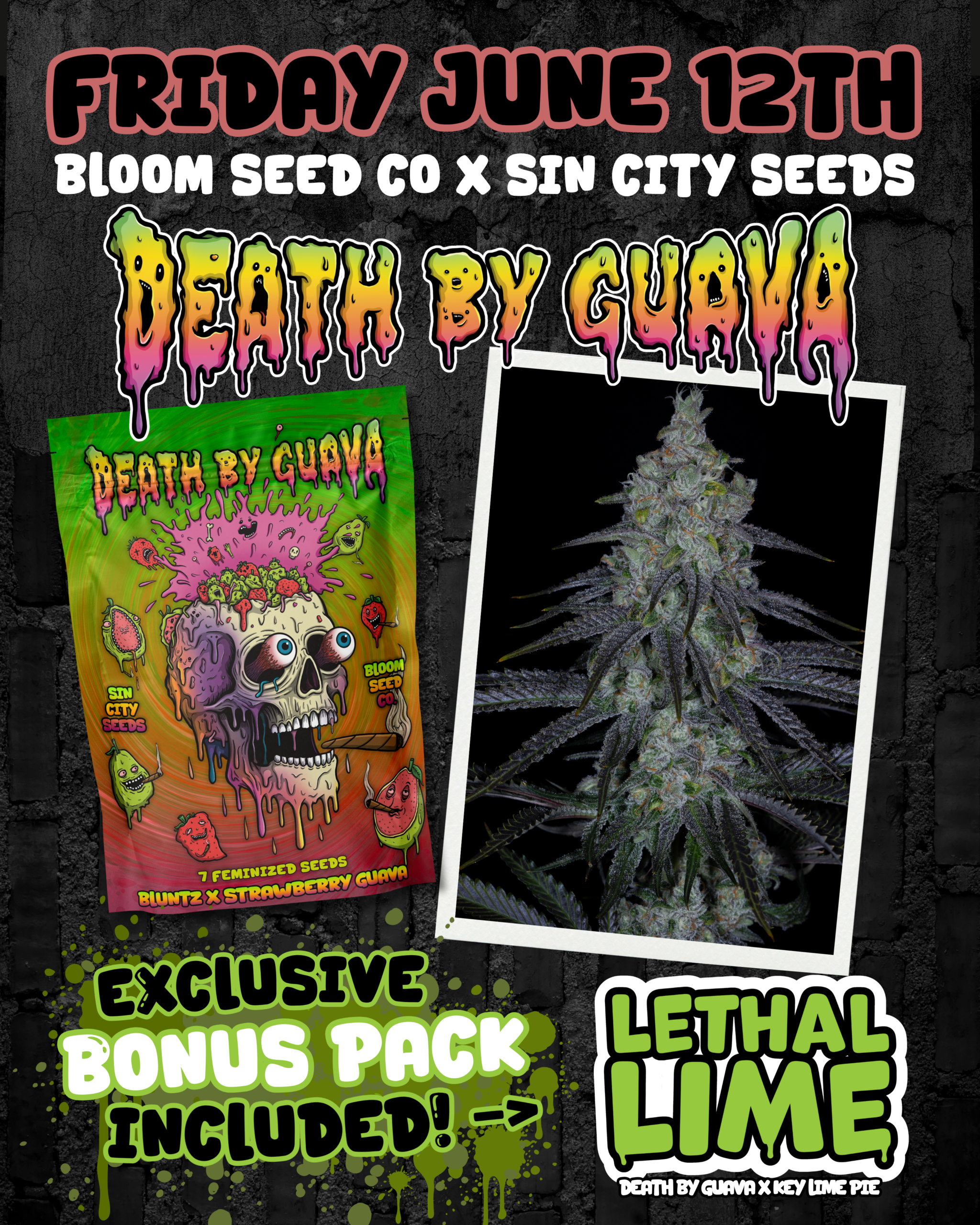 Death By Guava Cannabis Seeds by Sin City Seeds