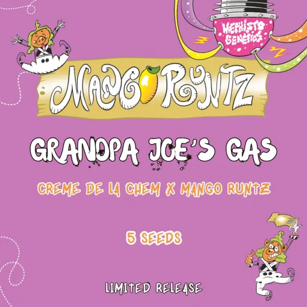 Grandpa Joe's Gas Cannabis Seeds by Mephisto Genetics