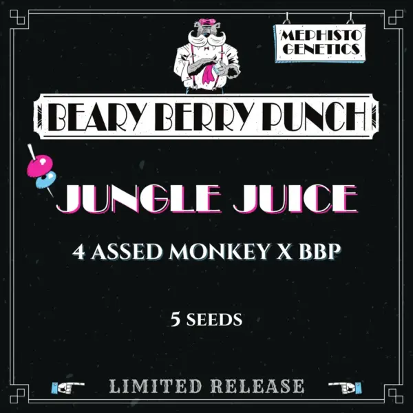 Jungle Juice Auto Cannabis Seeds by Mephisto Genetics