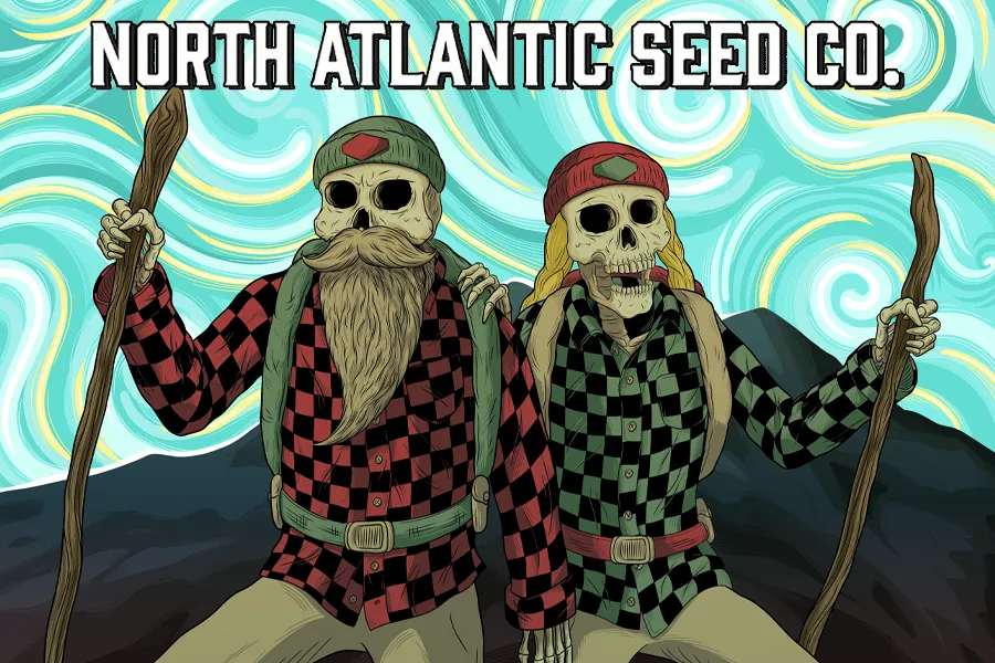 NASC By Growers, For Growers Sticker Pack Seeds | North Atlantic