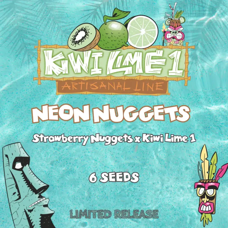 Neon Nuggets Cannabis Seeds by Mephisto Genetics