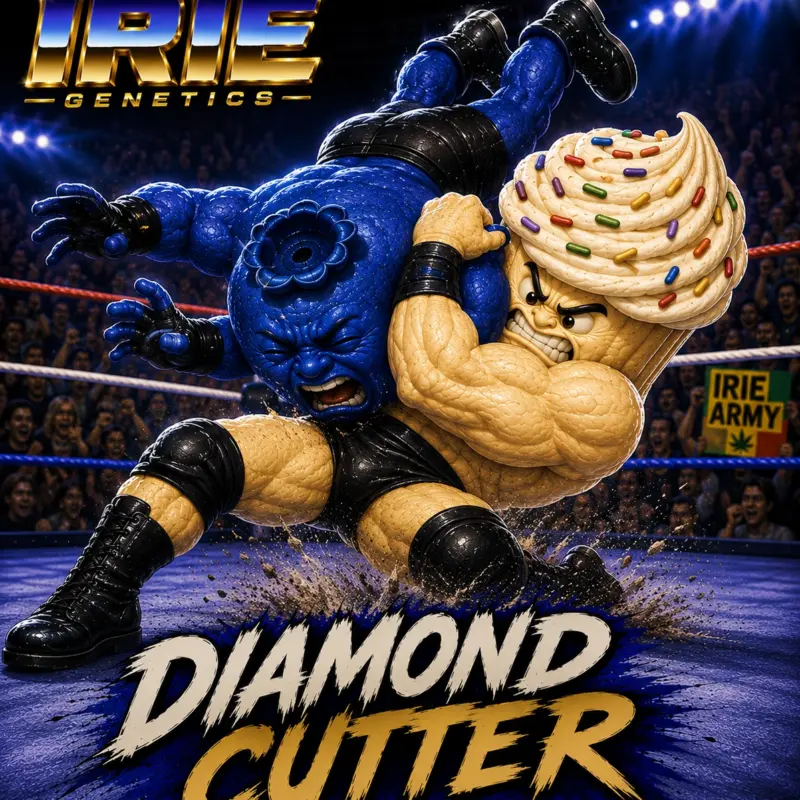 Diamond Cutter Cannabis Seeds by Irie Genetics