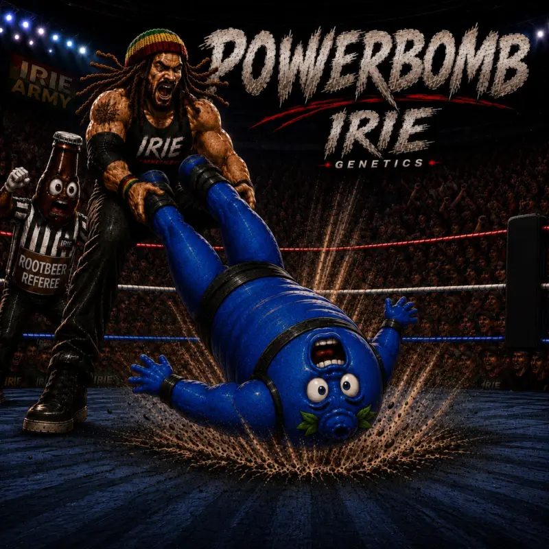 Powerbomb Cannabis Seeds by Irie Genetics