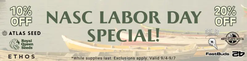 NASC Labor Day Special 2026 Banner