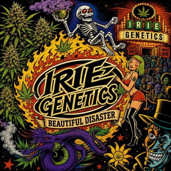 Beautiful Disaster Cannabis Seeds by Irie Genetics