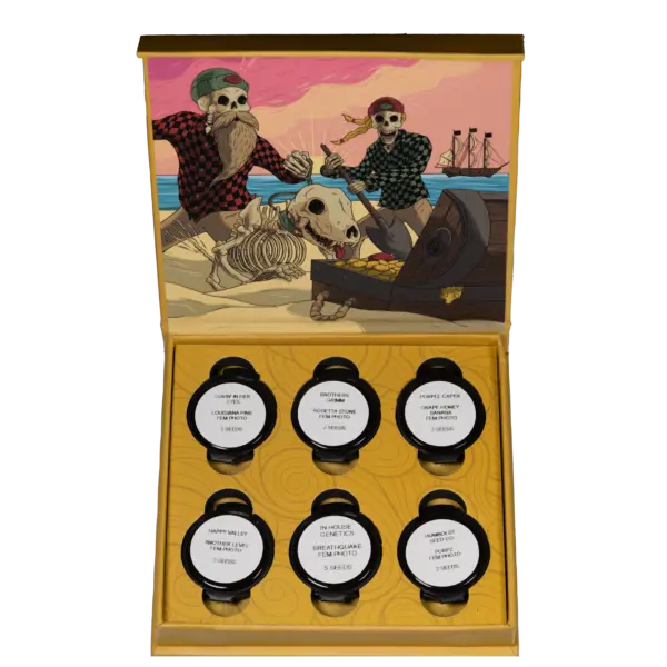 2026 Holiday Collector's Gold Box Cannabis Seeds by North Atlantic Seed Co