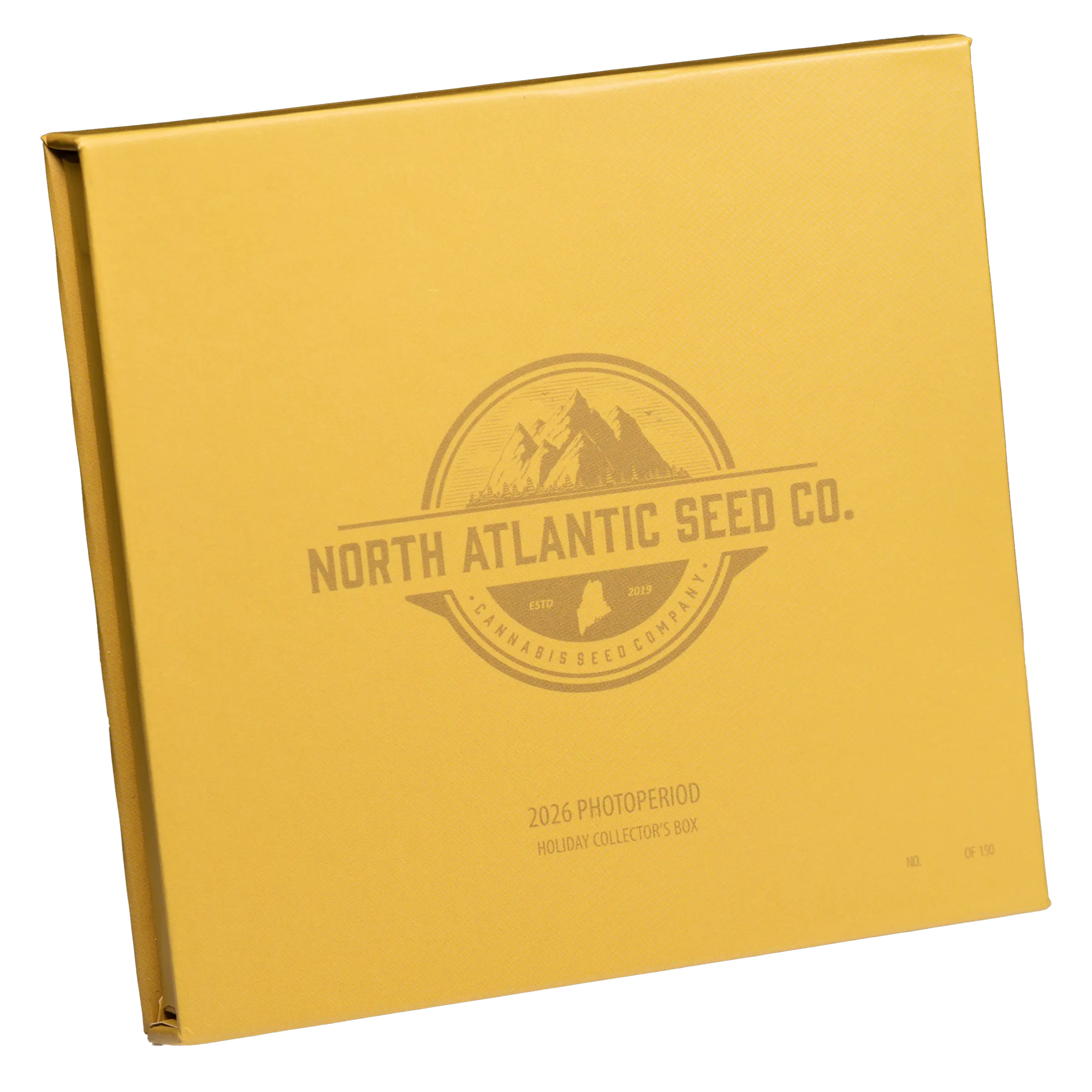 2026 Holiday Collector's Gold Box Cannabis Seeds by North Atlantic Seed Co