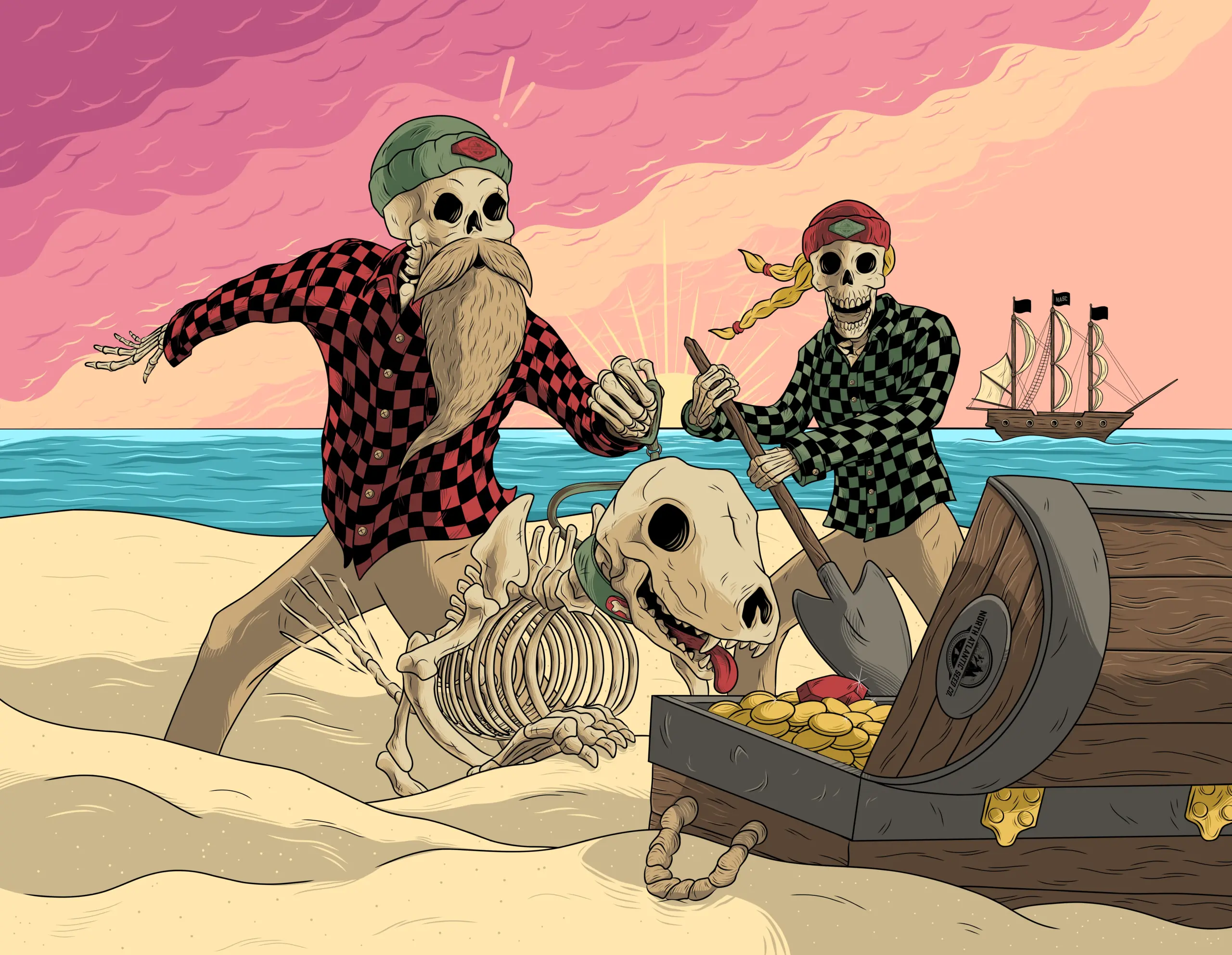 NASC Buried Treasure Artwork