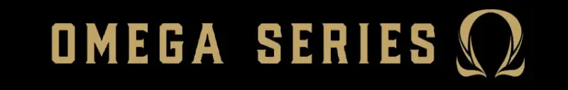 Omega Series Text and Logo