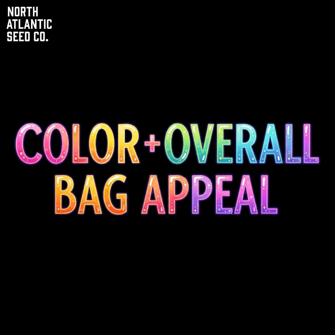 Cannabis Seeds for Color + Overall Bag Appeal